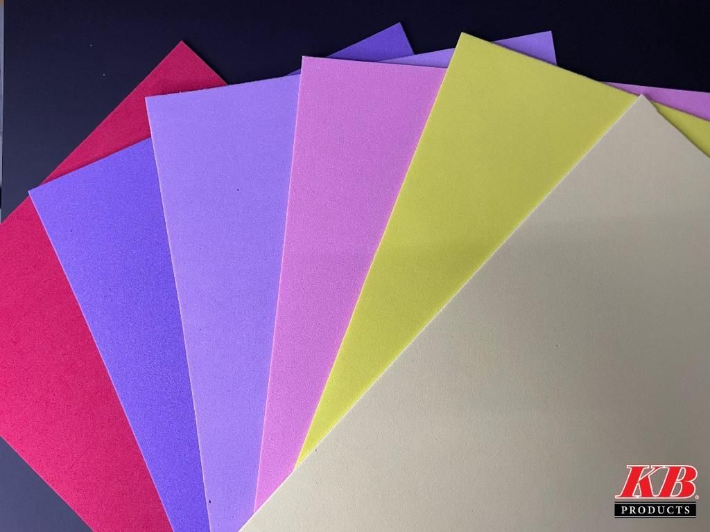 A4 EVA Colour Sponge 20x30cm EVA Foam Glitter or No Glitter