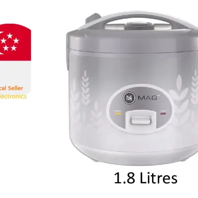 Rice cooker 1.8 Litres from Medows Essential (1.8L Large rice cooker)