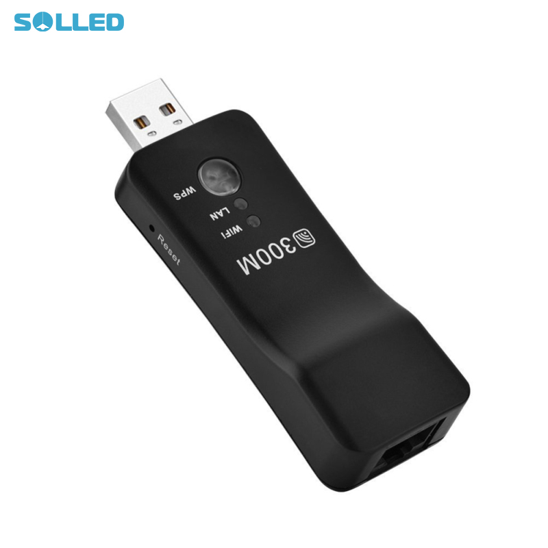 Wireless Internet Repeater Internet Wireless Repeater 300Mbps USB Repeater Signal Amplifier AP WiFi Smart TV Network Adapter