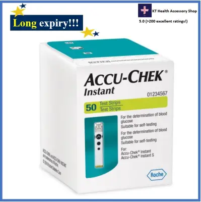 Accu Chek Instant Test Strips (50s / box) Ready Stock