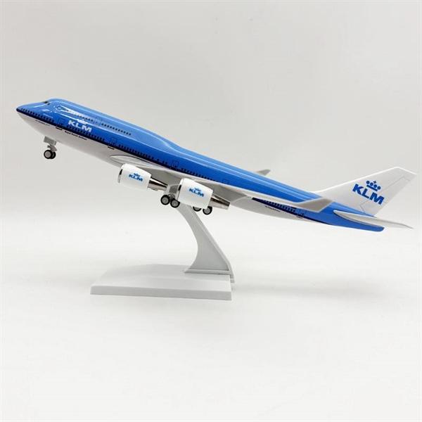 Mô hình máy bay KLM Airlines B747 30cm