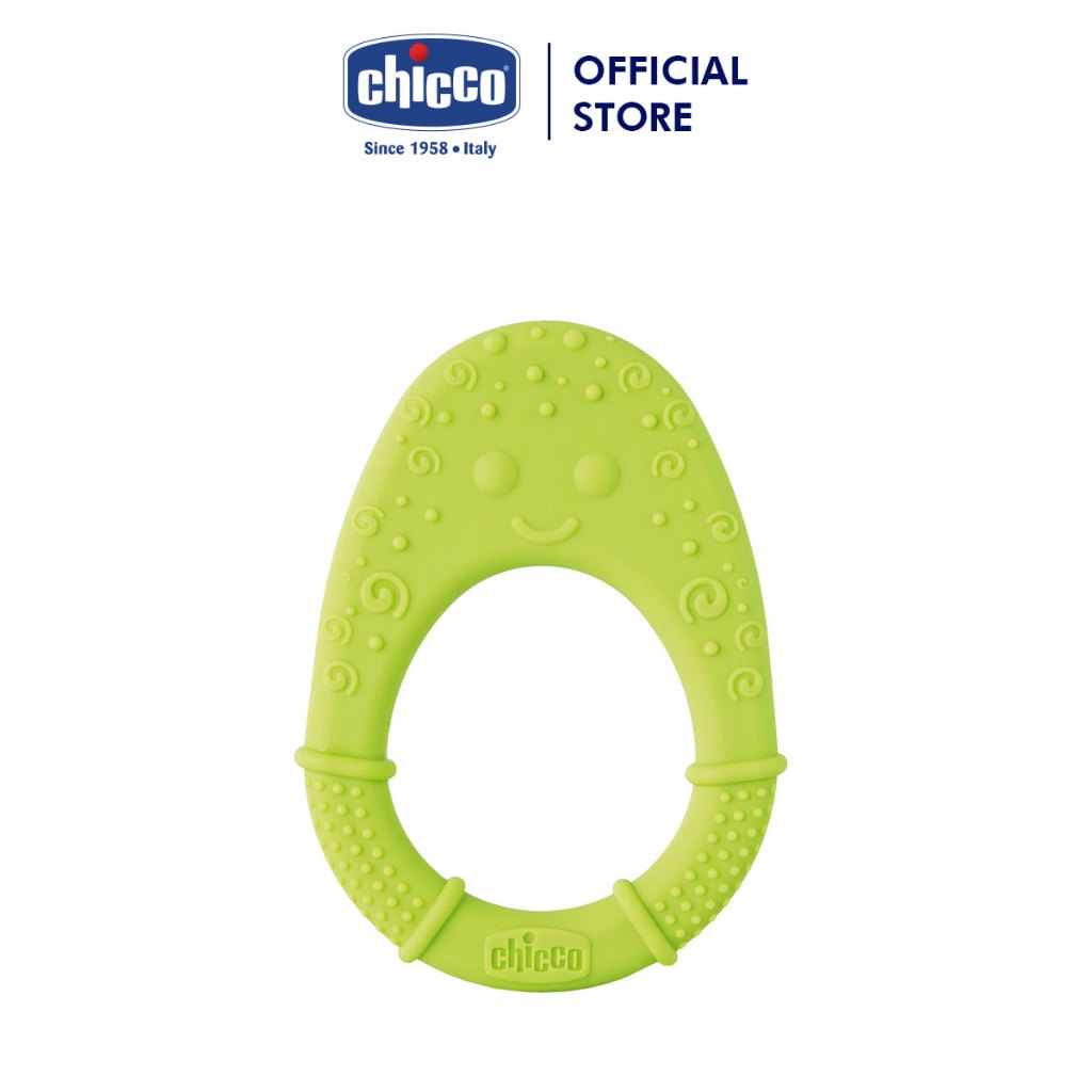 Cắn răng quả bơ silicone siêu mềm Chicco