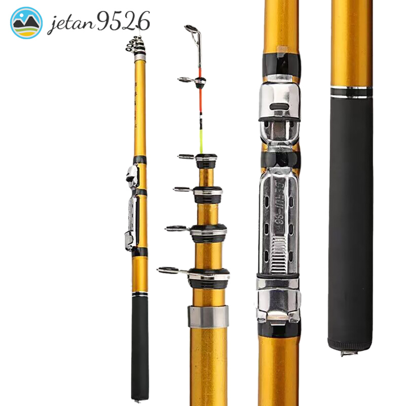 Câu Cá Kiểu Spinning máy bay phản lực cho câu cá nước mặn nước ngọt ngoài trời Cần Câu Cá Du Lịch Inshore Stream Cần Câu Cá Mồi Câu Giả cá hồi Câu Cá Chép 4.9,5.9,6.9,7.9,8.9,9.8ft