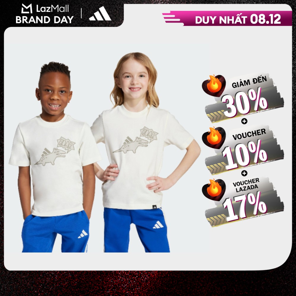 [CHỈ 8.12-GIẢM 30% + VOUCHER 10%] adidas Phong cách sống LK ADIRAPTOR T Trẻ em trắng JV5074