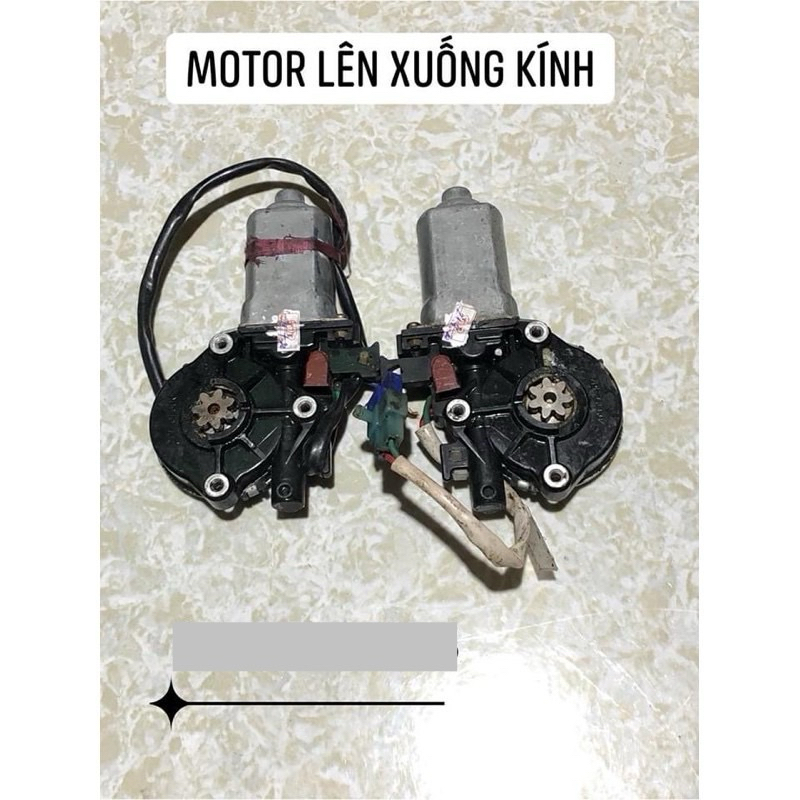 Motor ( mô tơ ) lên xuống kính toyota 2 dây 7 răng hàng bãi xịn tháo xe.