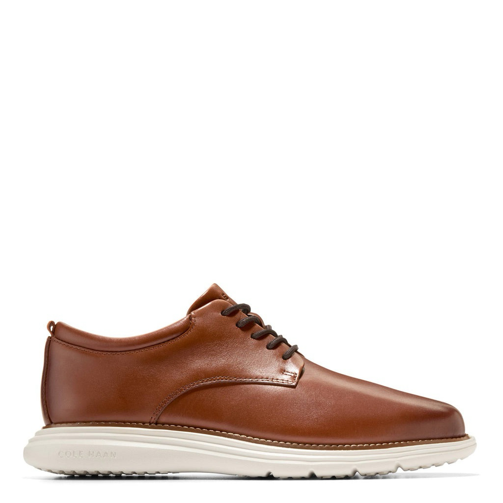 Cole Haan Grand+ Ultra Oxford Nam – Giày Da Nâu Đế Nhẹ, Phong Cách Công Sở Hiện Đại