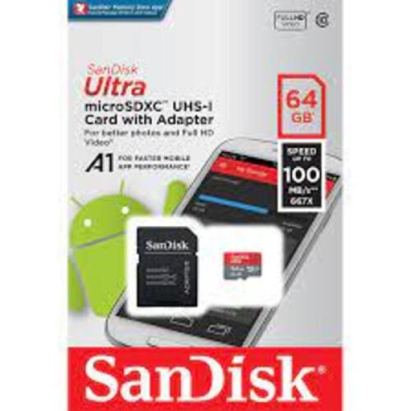 Thẻ Nhớ MicroSDXC SanDisk Ultra 16GB/32GB/64GB/128GB - 100Mb/s