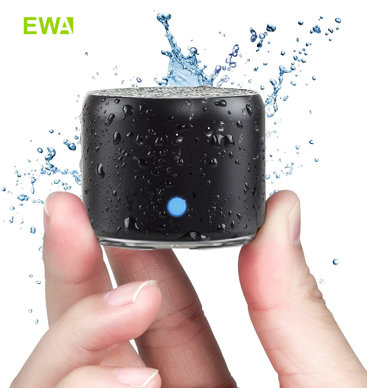 Shop5792397 cửa hàng EWA A106 Pro Bluetooth Mini loa với tùy chỉnh Bass tản nhiệt, IPX7 không thấm nước, siêu di động loa, du lịch trường hợp đóng gói không dây và loa Bluetooth