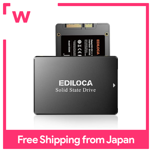 Ediloca es106 SSD 128 GB 2.5 7mm SATA3 6 Gb/giây 3D NAND nội bộ SSD với sửa lỗi, tiêu thụ điện năng thấp, chống sốc (128 GB)