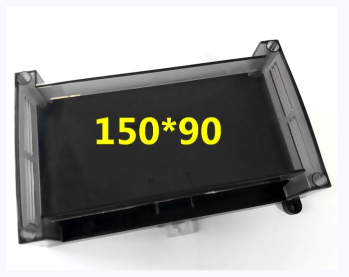 Vỏ Hộp PLC Hiệu Jixiang Trong Suốt - 150x90 | Tùy chọn vỏ hộp + đế