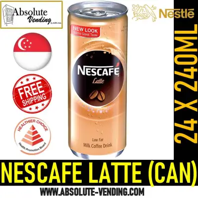 NESTLE Nescafe Latte 240ML X 24 (CAN)- FREE DELIVERY within 3 working days!