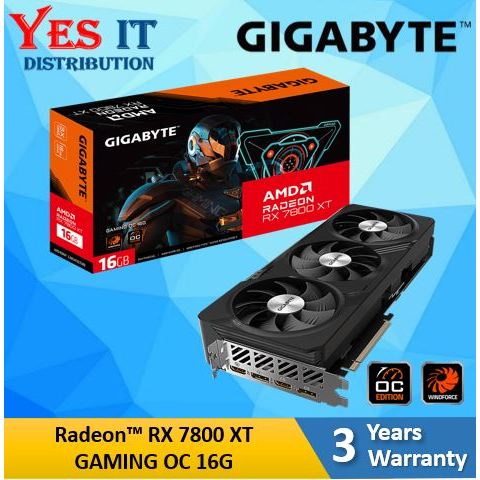 GIGABYTE AMD RX 9070 XT GAMING OC 16G GDDR7 / RX 7800 XT