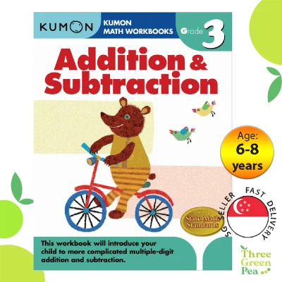 [Original] Kumon Math Workbooks Grade 3 - ADDITION and SUBTRACTION