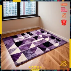 Bs Home Decore - Rugs Karpet Bulu Bermotif Permadani Modern P150 x L100 x T5cm