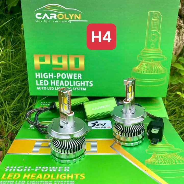  Đèn led ô tô P90 100W 3 chế độ màu cao cấp  siêu sáng phá mưa phá sương mù 