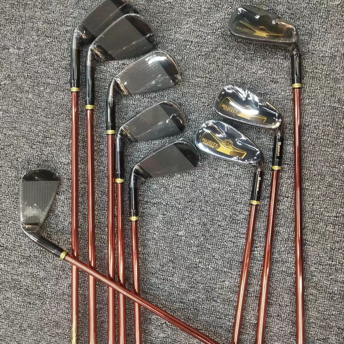 Mruman Majesty Prestigio 9 Golf Clubs Golf Irons Set 5-10 A S P 9 Pcs Clubs Irons S/SR/R Flex Graphite/Steel Shaft and Headcover · v17