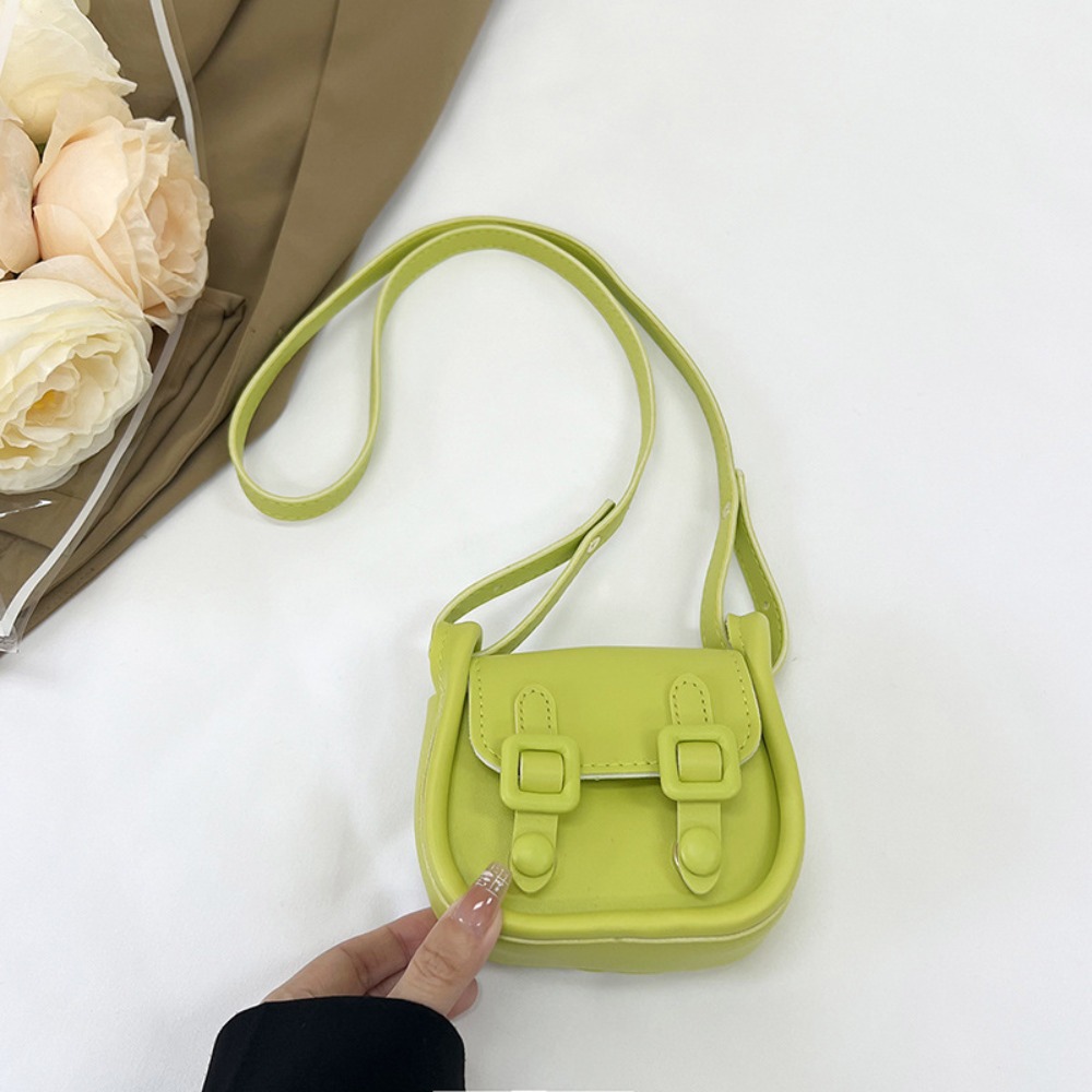 HERWK Màu kẹo Túi yên mini Thanh lịch Da PU Túi vuông nhỏ Túi đeo chéo tiếng Pháp Túi đựng son môi Phụ nữ - 6