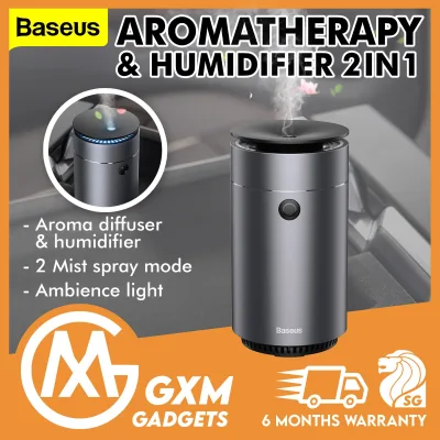 Baseus Time 75ML Aromatherapy Humidifier Mini Humidifier Car Humidifier Aroma Diffuser Air Purifier