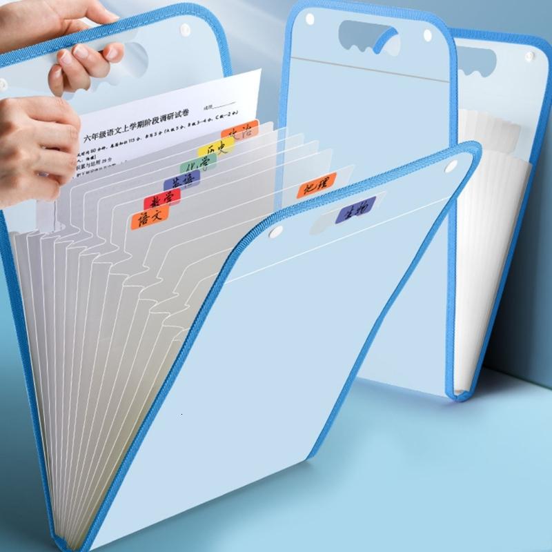 Nhiều Túi 13 lớp A4 thư mục tài liệu không thấm nước trình bày xây dựng kế hoạch vận chuyển cho các chuyên gia văn phòng sinh viên