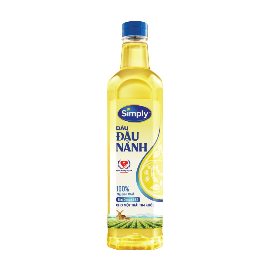 Dầu Đậu Nành Simply 1L - Dầu đậu Nành mezan- Neptune