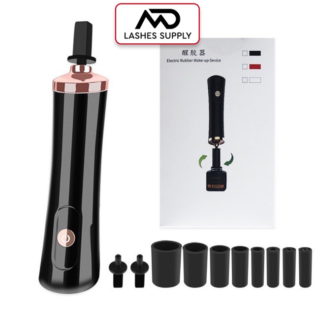 Máy lắc keo nối mi, lắc mực phun xăm, giặt cọ make up