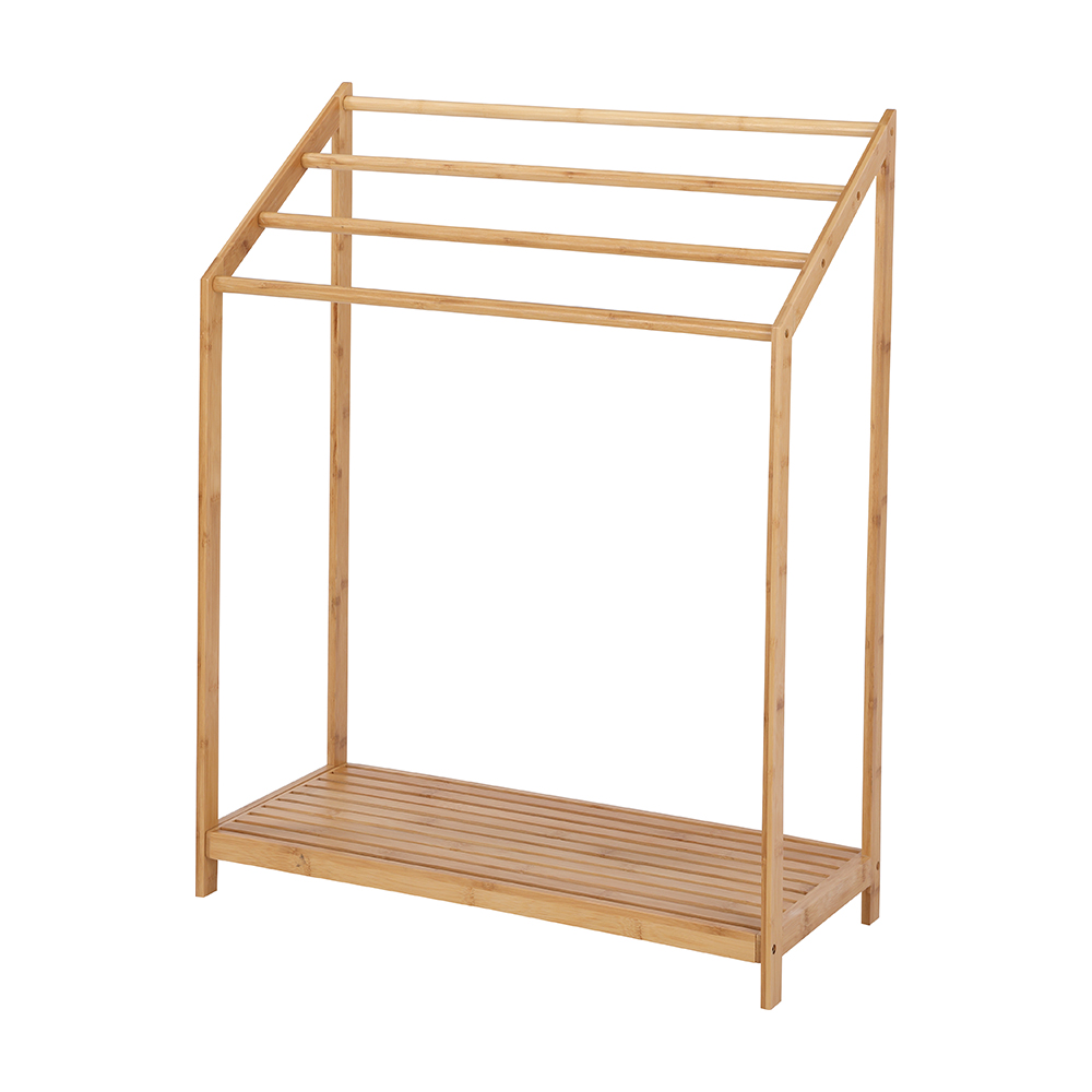 INDEX LIVING MALL ASHLEY Towel rack with shelf - Natural ราคา 1,090 บาท*ส่งฟรี