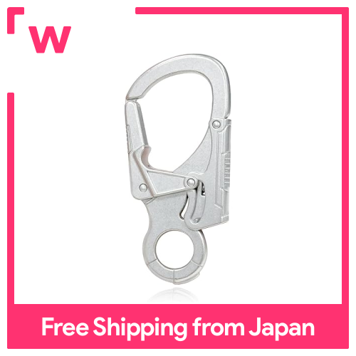 Carabiner thời trang, móc chìa khóa hợp kim 7.8cm cho nam, leo núi hoạt động ngoài trời Cắm Trại Đi Bộ Đường Dài phụ kiện, móc chìa khóa (W-Kẹp cacbin-Bạc-1PC)