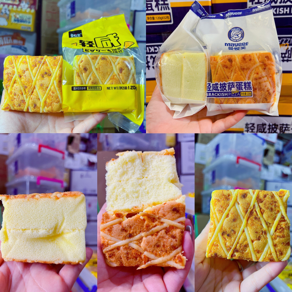 1kg Bánh Mông To Chà Bông Sốt Phô Mai Mayeef bao bì mới/cũ