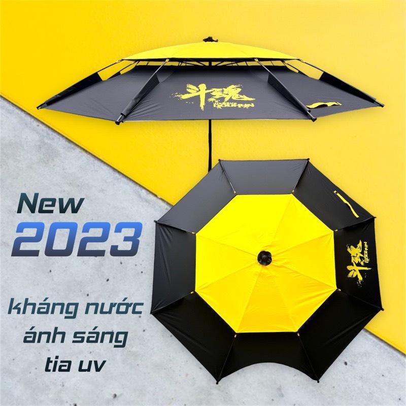 Ô câu cá ô dù câu cá 2 tầng douhun, ô dù che nắng mưa cao cấp