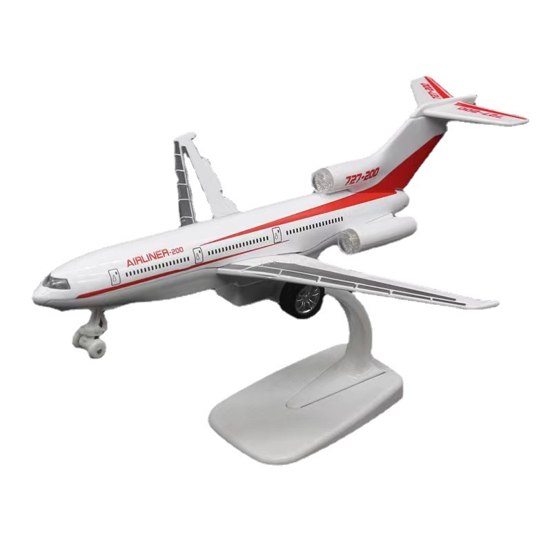 22Cm Hợp Kim mô hình máy bay Boeing 727 Mcdonnell Douglas DC-10 Đồ Chơi Không Khí Hành Khách Máy Bay