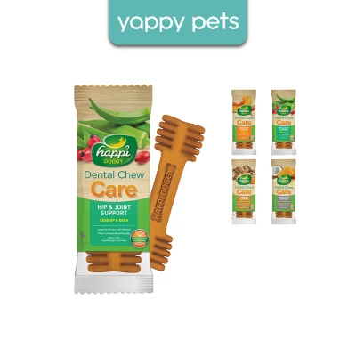 (25g/Pc) Happi Doggy Dental Chew Care 4-inch (4 Flavours Available)