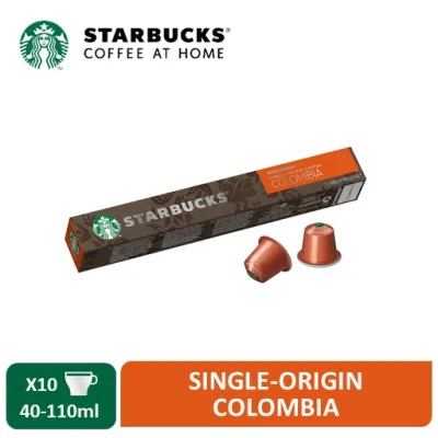 Starbucks Single-Origin Colombia by NESPRESSO Coffee Capsules / Coffee Pods 10 Servings [Expiry Jun 2022]