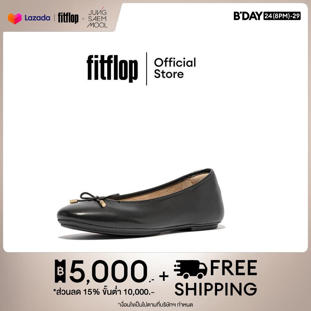 FITFLOP DELICATO BOW SOFT BALLET FLATS รองเท้าคัทชูผู้หญิง รุ่น HX8 ราคา 3,493 บาท*ส่งฟรี