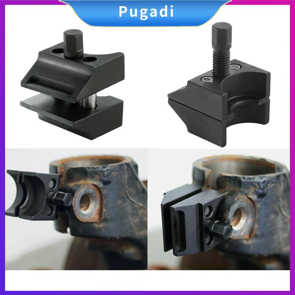 PUGADI Đen Bộ giảm chấn xe hơi tách Với cờ lê Phổ thông Bộ tách thanh giảm chấn Chuyên nghiệp Bền Dụng cụ tháo giảm chấn