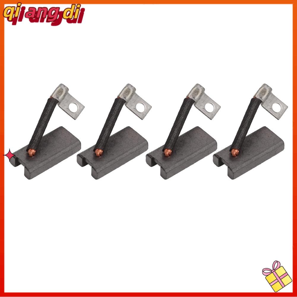 QIANGDI 4 Pcs 81‑81200 Bộ dụng cụ chổi khởi động 101869302  loại Bộ chổi than máy phát điện khởi động Bền bỉ Bàn chải khởi động Bộ chổi máy phát điện Mô hình xe golf chạy xăng