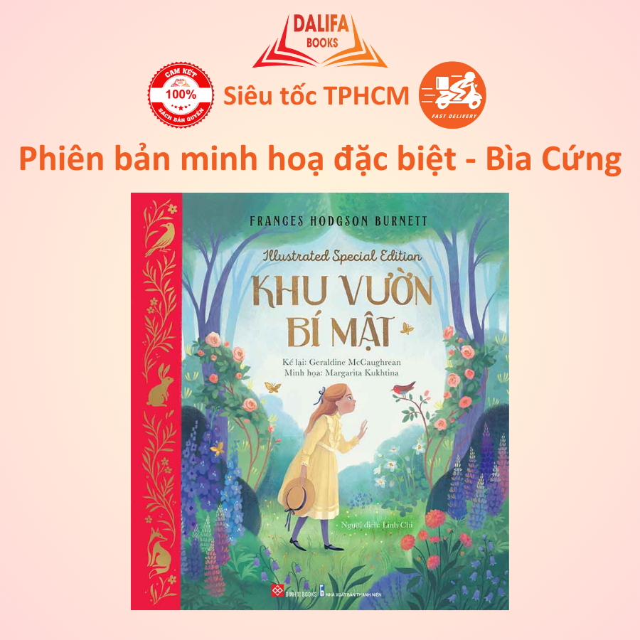 Sách - Illustrated Special Edition - Khu Vườn Bí Mật - Bìa cứng - Phiên bản minh họa đặc biệt
