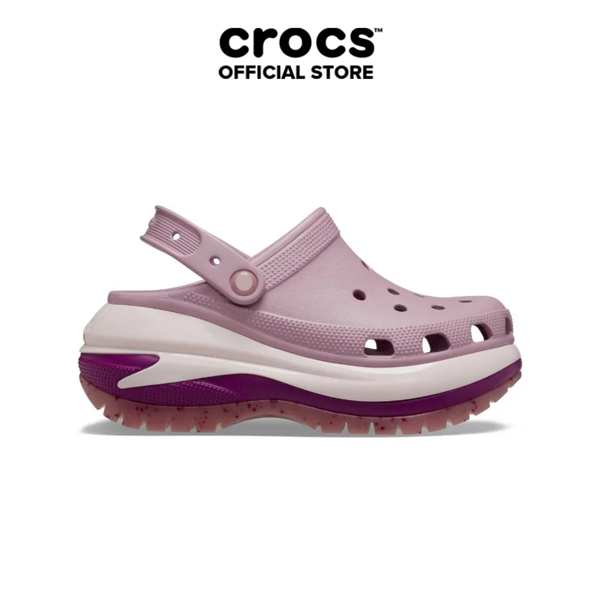 Giày Clog Unisex Crocs Mega Crush Classic - Hydrangea - 207988-5BX