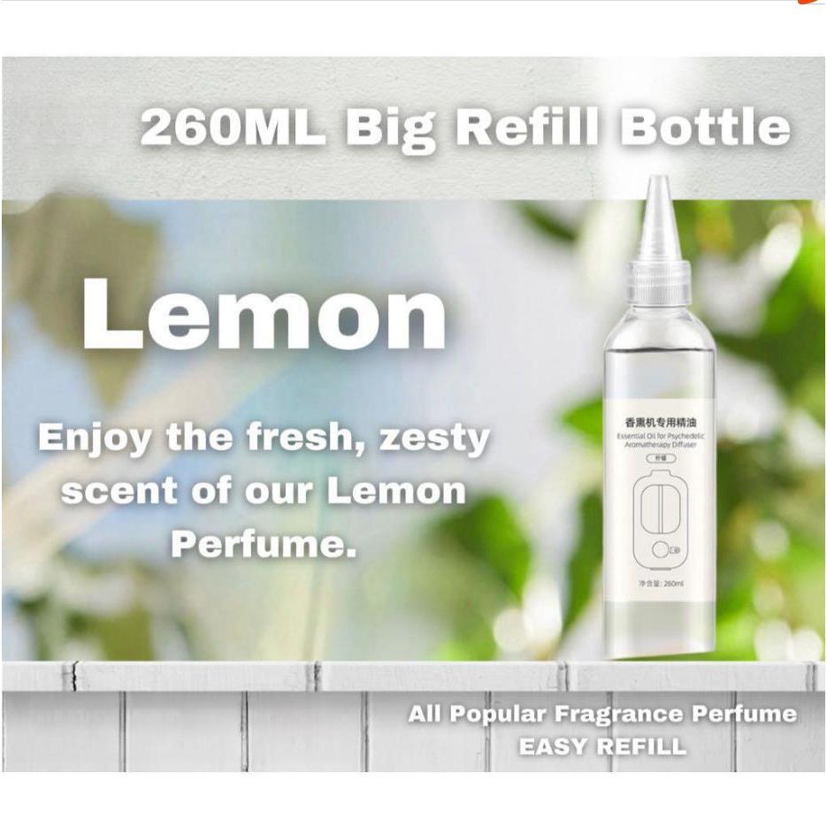 260ml Aromatherapy Refill Essential Oil Aroma Diffuser Refill Liquid Perfume Dedicated Large Capacity Household Automatic Aroma Diffuser Car Fireless Automatic Fragrance Machine