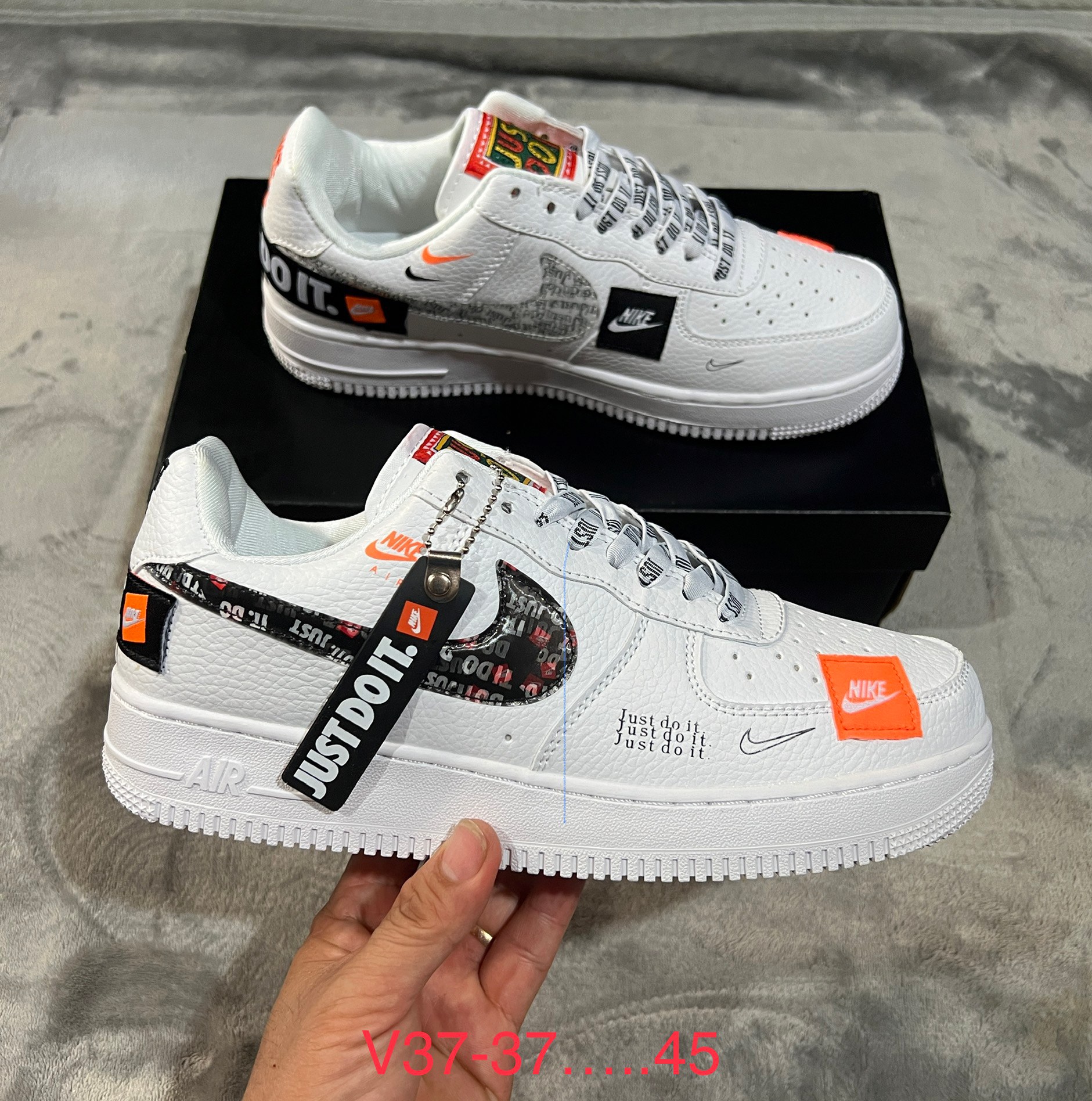 Nike Air Force 1 Black White ราคาถูก ซื้อออนไลน์ที่ - พ.ค. 2022 |  Lazada.co.th