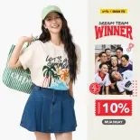 [BST Dream Team Summer] Áo Phông Nữ Yody Let's Go Summer WCTS26S020