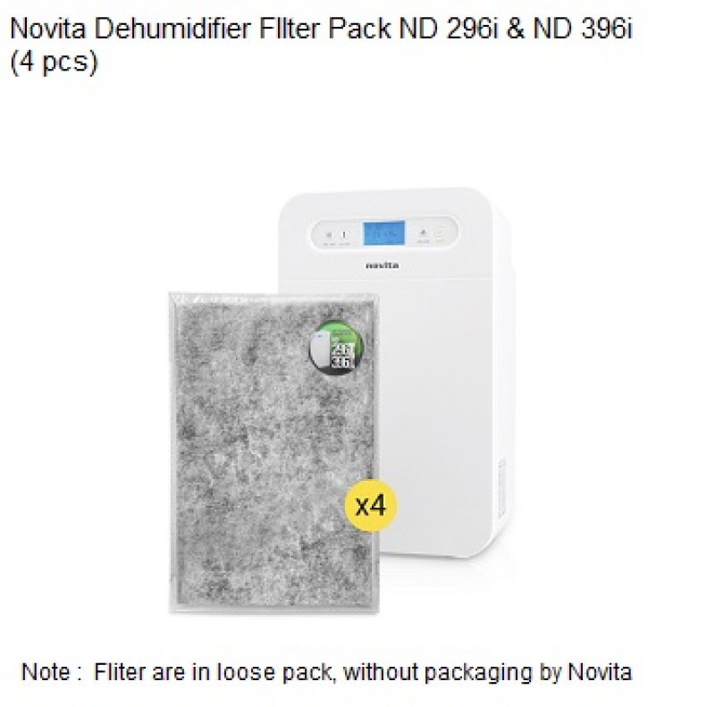 Novita Dehumidifier Activated Carbon Charcoal Filter Singapore