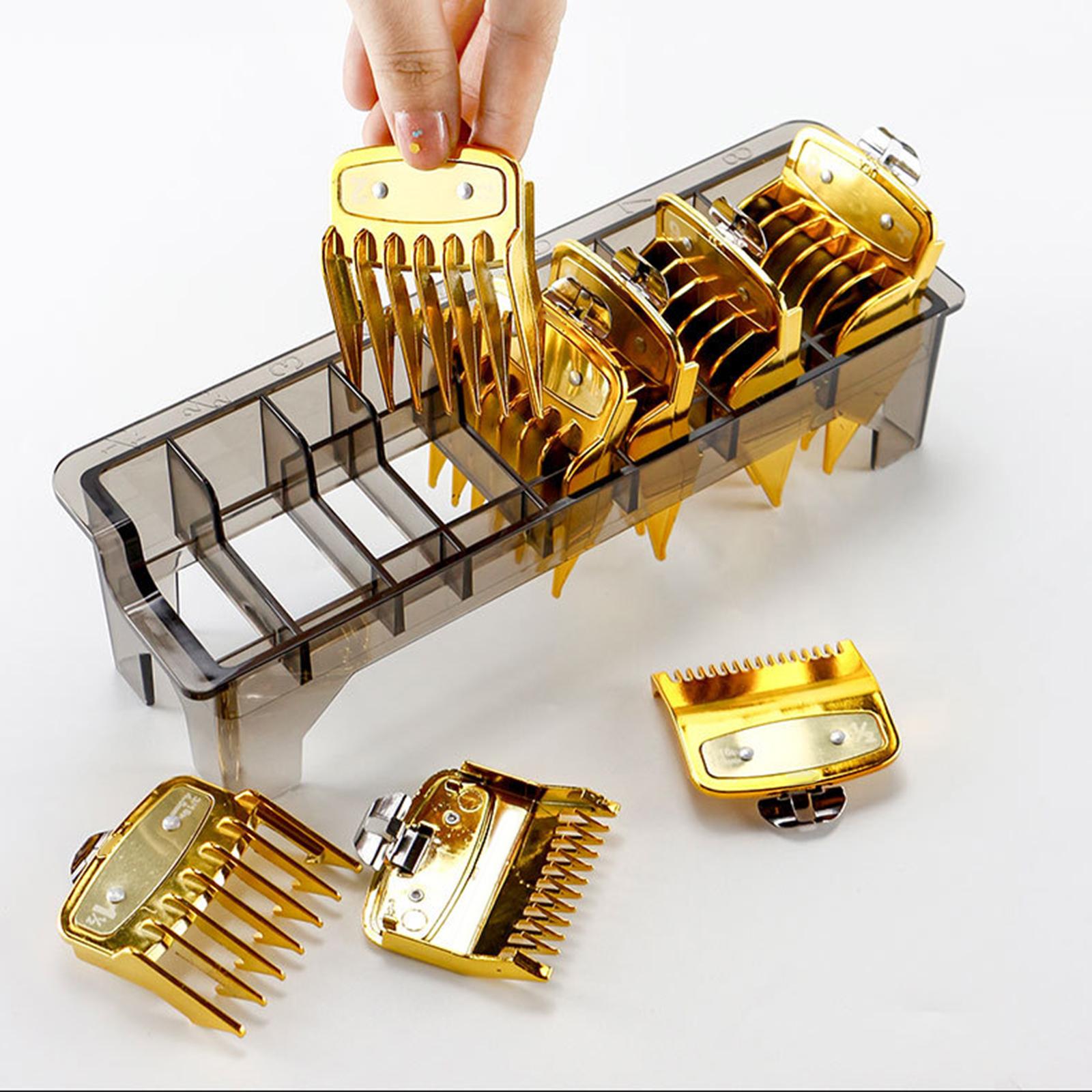 Mặt Trăng Crystale Lược định hình Lưu Trữ Trường Hợp 10 Lưới Container hộp vật tư Cho Salon Cắt Tóc Tiệm Cắt Tóc Sử Dụng
