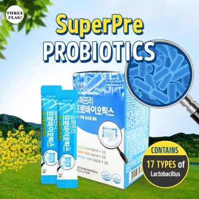 SuperPre Probiotics 2gx30sticks For 1month (Exp date : Oct 2022)