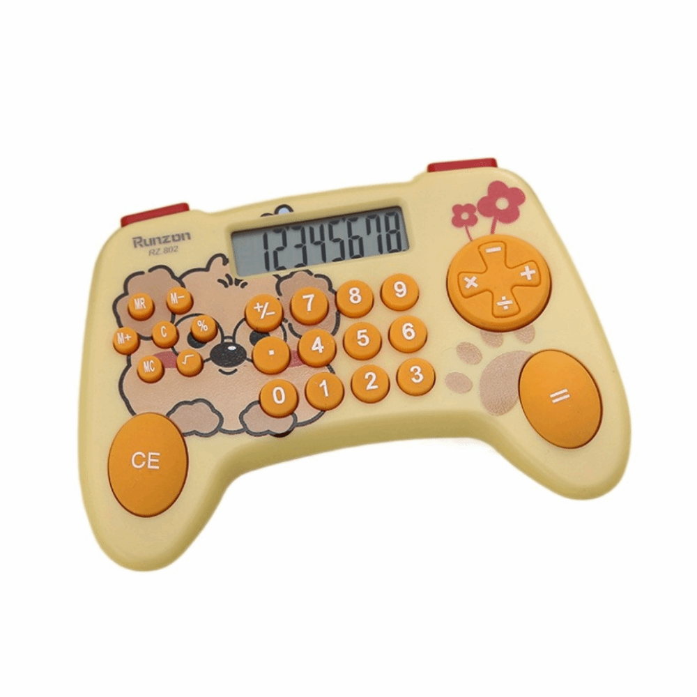 KAIEW Hình dạng máy chơi game Máy tính để bàn Màn hình LCD lớn Sáng tạo Máy tính hoạt hình Dễ sử dụng Thực tế Máy tính học sinh Sử dụng tại nhà - 2