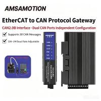 EtherCAT to CAN Protocol Communication Gateway Conversion Module EC2-CA-M02