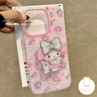 เคสโทรศัพท์ลายการ์ตูนน่ารักชวนฝันใช้ได้กับ IPhone Air 17 11 16 15 12 14 13 Pro Max 7Plus X XR XS Max 16 14 8 7 15 Plus SE 2020แฟชั่นการ์ตูนน่ารักเคสโบว์นอท