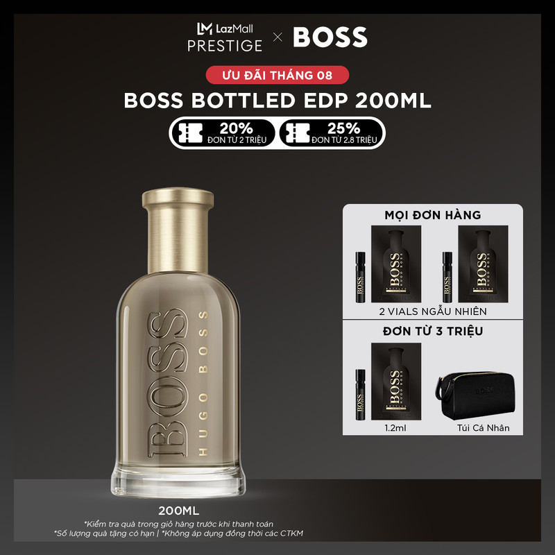 Nước hoa nam boss bottled edp 200ml