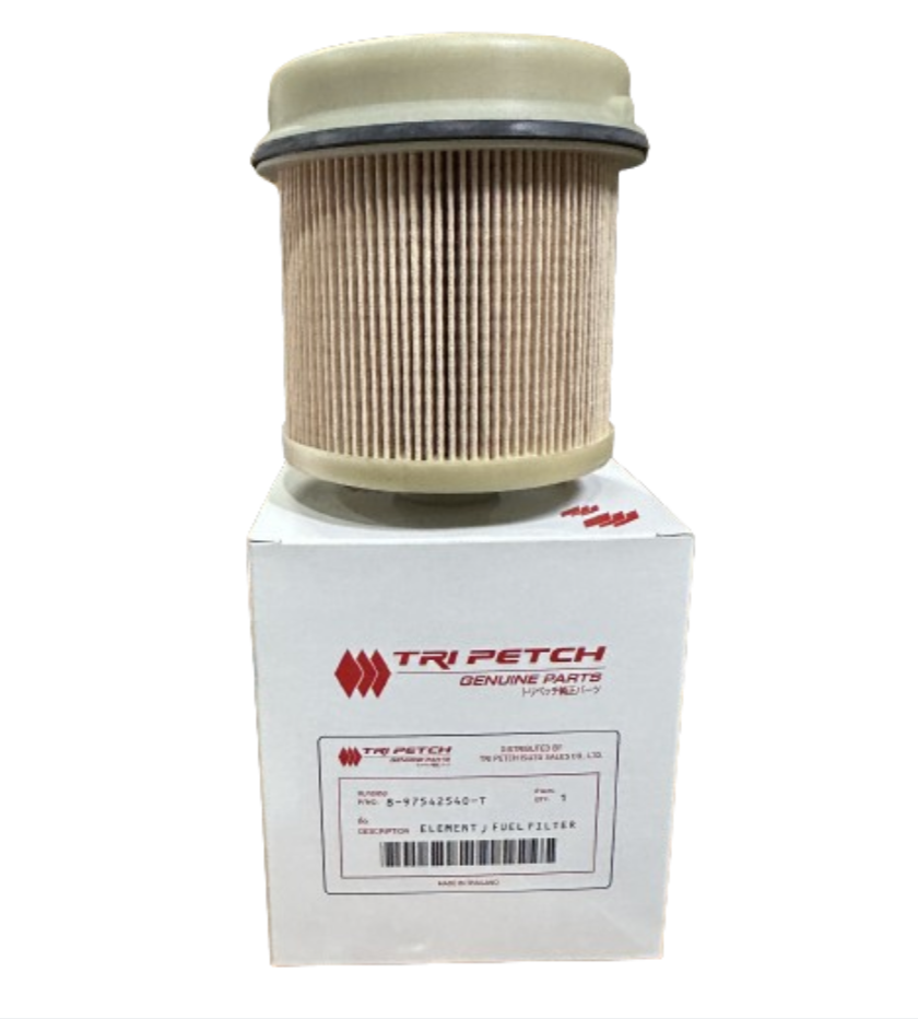 (แท้ตรีเพชร) กรองโซล่า ISUZU ELF130 EURO 3 Commonrail / DECA Commonrail / FRR210 / FTR / FVM / 4HK1, 4JJ1 อีซูซุ เดก้า / เอลฟ์ ยี่ห้อ ตรีเพชร เบอร์ BF-159 / 8-98162897-0 / 8-98037011-0 / 8-97542540-T Fuel Filter ราคา 514 บาท*ส่งฟรี