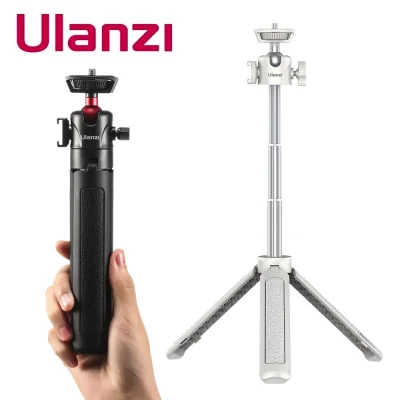 ULANZI MT-16 / MT-42 Extendable Tripod Selfie Stick with Ball Head and Vlog Cold Shoe Mount for Smartphone / Camera