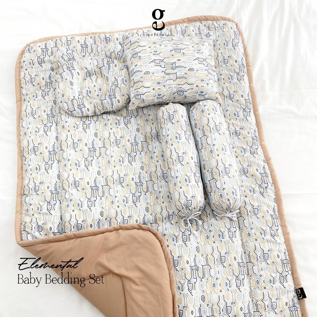 Goldenic - Bedcover Bayi Set Motif Harvest